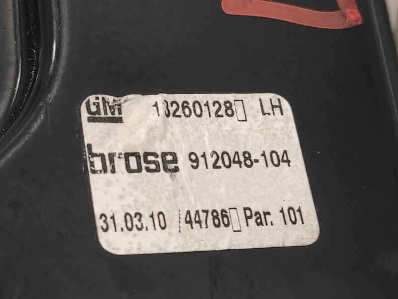 Recambio de elevalunas delantero izquierdo para opel astra j lim. enjoy referencia OEM IAM 912048104 966431103 13260128