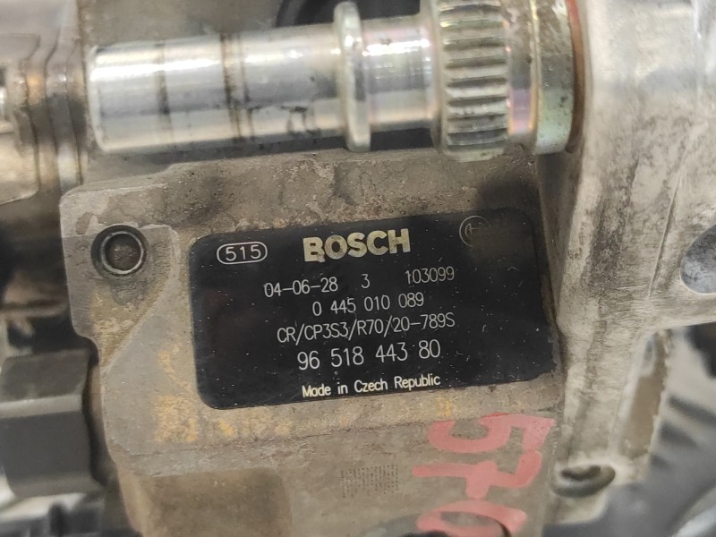 Recambio de bomba inyeccion para peugeot 307 break / sw (s1) 1.6 16v cat referencia OEM IAM 0445010089  9651844380