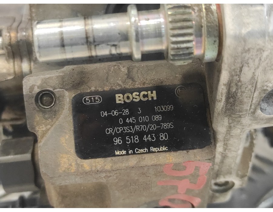 Recambio de bomba inyeccion para peugeot 307 break / sw (s1) 1.6 16v cat referencia OEM IAM 0445010089  9651844380