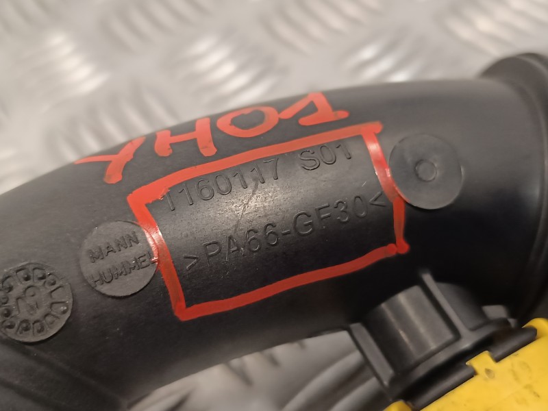 Recambio de tubo para peugeot 508 1.5 blue-hdi fap referencia OEM IAM 9810921180  1160117S01