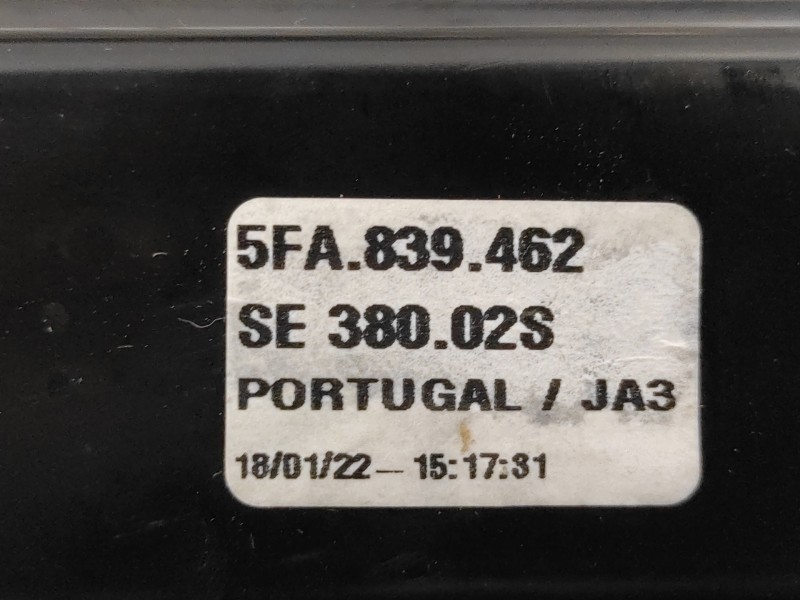 Recambio de elevalunas trasero derecho para cupra formentor km (fm6) referencia OEM IAM 5FA839462 0130822694 5Q0959408D