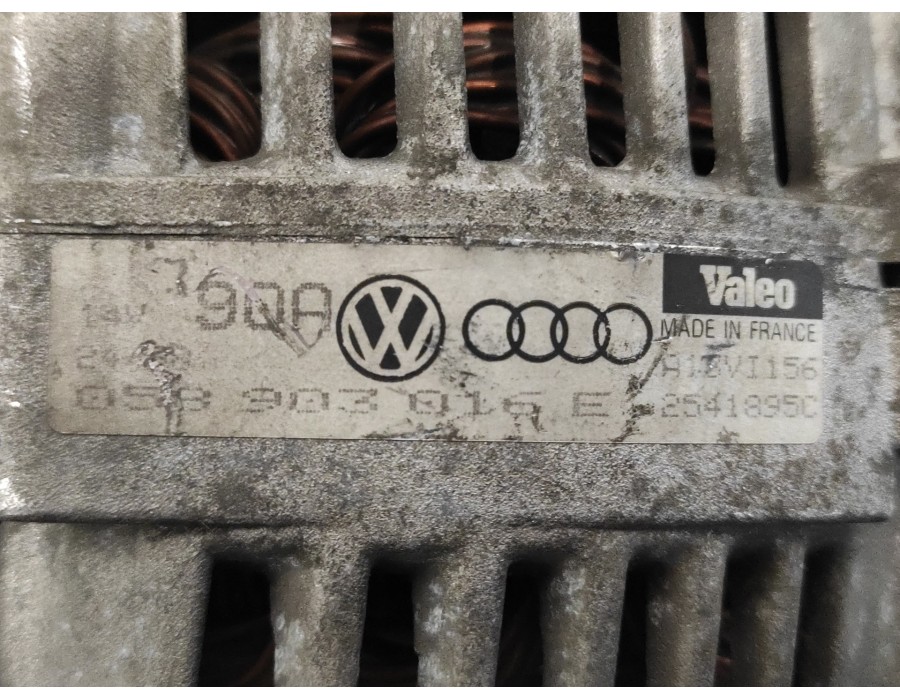 Recambio de alternador para audi a4 berlina (b5) 1.8 20v turbo referencia OEM IAM 058903016E 058903016E 2541895C