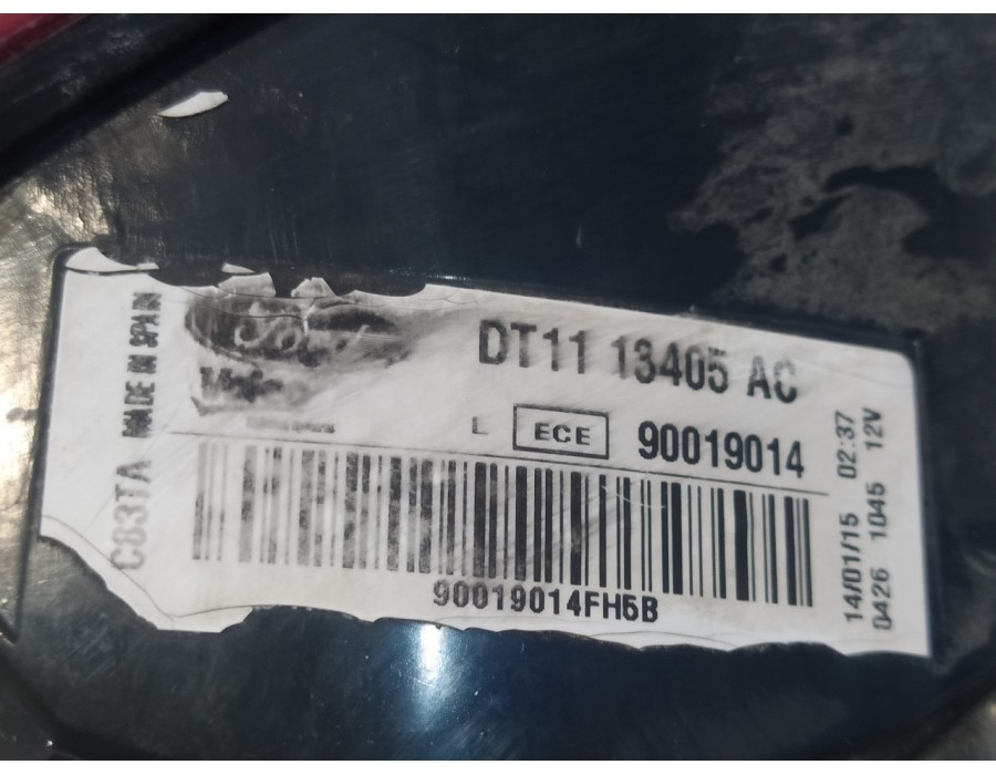Recambio de piloto trasero izquierdo para ford grand tourneo connect 1.5 tdci cat referencia OEM IAM DT1113405AC  