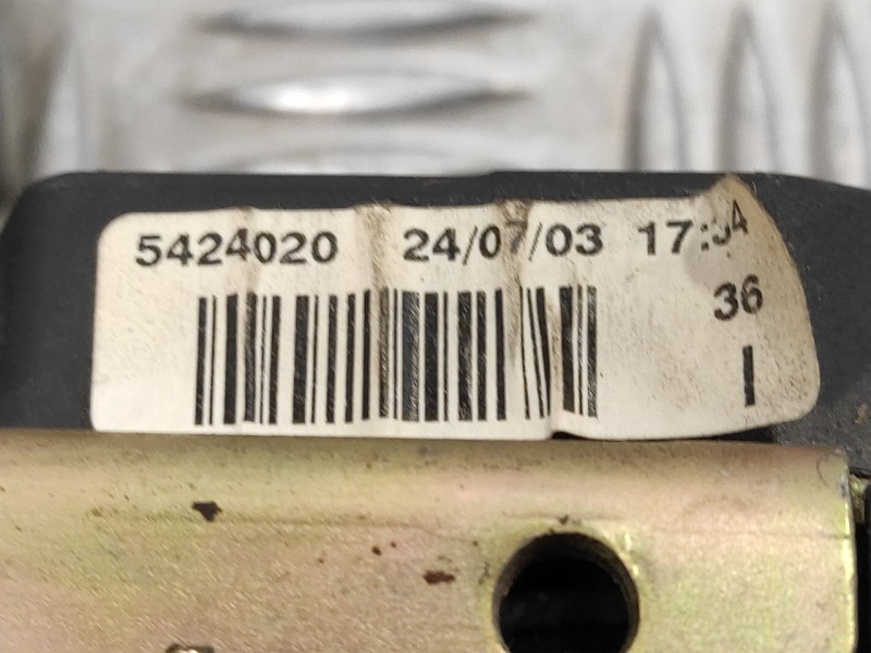 Recambio de cinturon seguridad delantero izquierdo para volkswagen polo (9n1) 1.2 referencia OEM IAM 5424020  