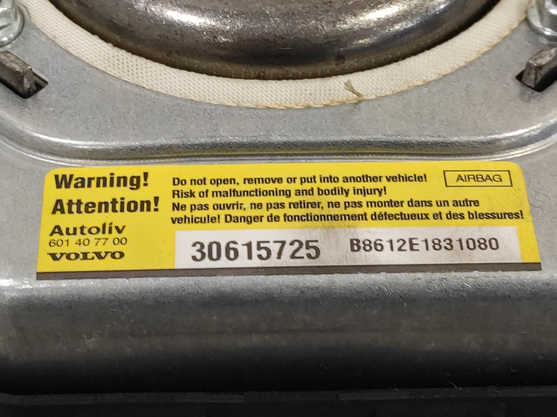 Recambio de airbag delantero izquierdo para volvo s40 berlina 2.4 cat referencia OEM IAM 30615725  601407700