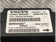 Recambio de centralita airbag para volvo s40 berlina 2.4 cat referencia OEM IAM 8697679  00001393B1 2