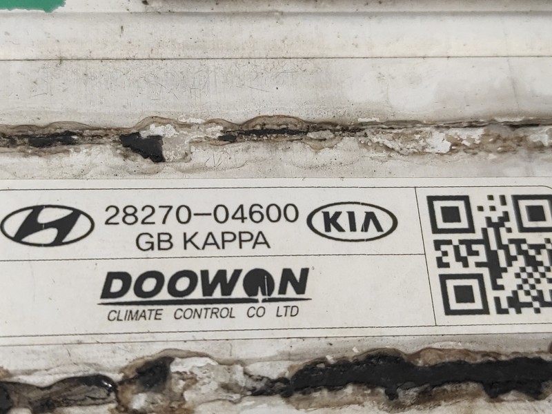 Recambio de intercooler para hyundai i20 active 1.0 tgdi cat referencia OEM IAM 2827004600  