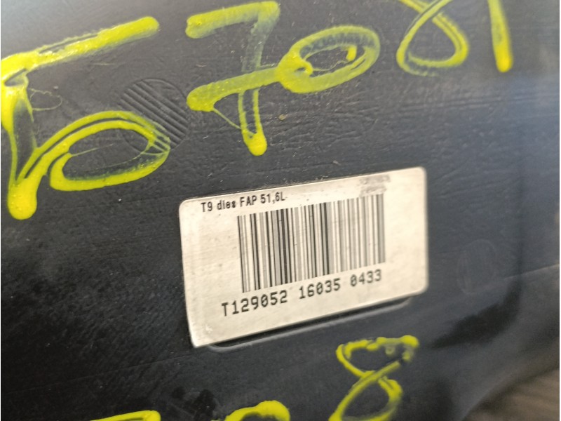 Recambio de deposito combustible para peugeot 308 1.6 blue-hdi fap referencia OEM IAM 9801649680 4050124B 9801649680