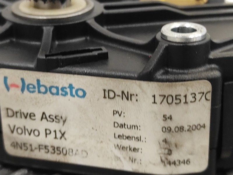 Recambio de motor techo electrico para volvo s40 berlina 2.4 cat referencia OEM IAM 9483561  4N51F53508AD