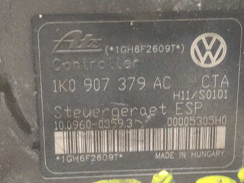 Recambio de abs para seat leon (1p1) 2.0 tdi referencia OEM IAM 1K0614517AF 1K0907379AC 10020602414