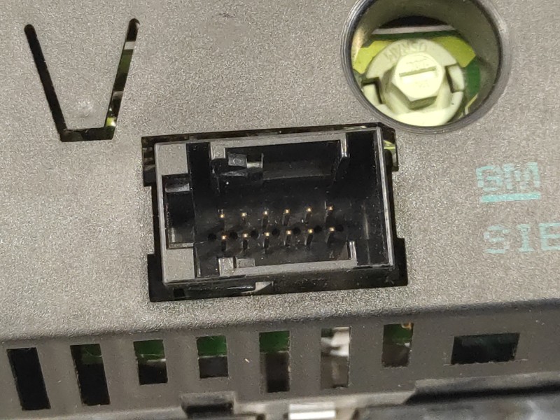 Recambio de pantalla multifuncion para opel astra g berlina referencia OEM IAM 009133265  5WK70007