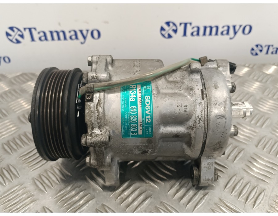 Recambio de compresor aire acondicionado para volkswagen lupo (6x1/6e1) 1.4 16v referencia OEM IAM SD6V121410  6N0820803B