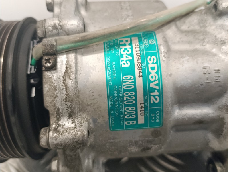 Recambio de compresor aire acondicionado para volkswagen lupo (6x1/6e1) 1.4 16v referencia OEM IAM SD6V121410  6N0820803B