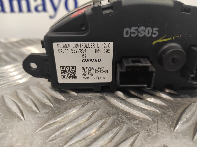 Recambio de resistencia calefaccion para bmw serie 2 gran tourer (f46) referencia OEM IAM   MB4998000201