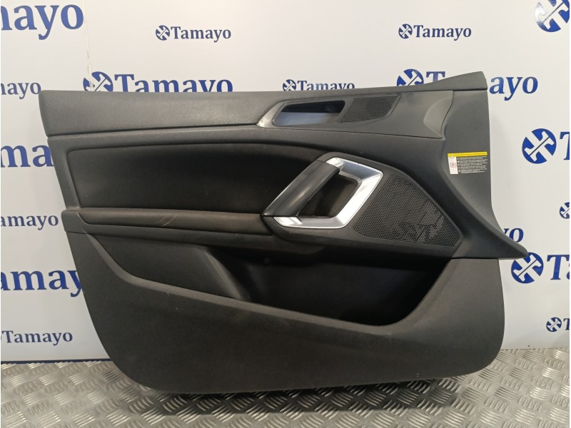 Recambio de guarnecido puerta delantera izquierda para peugeot 308 1.6 blue-hdi fap referencia OEM IAM 98035501ZD  
