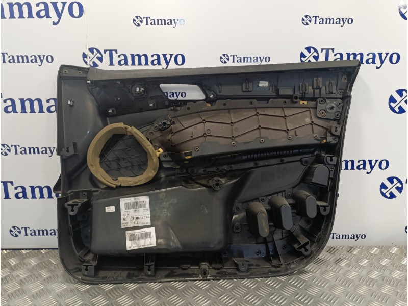 Recambio de guarnecido puerta delantera izquierda para peugeot 308 1.6 blue-hdi fap referencia OEM IAM 98035501ZD  