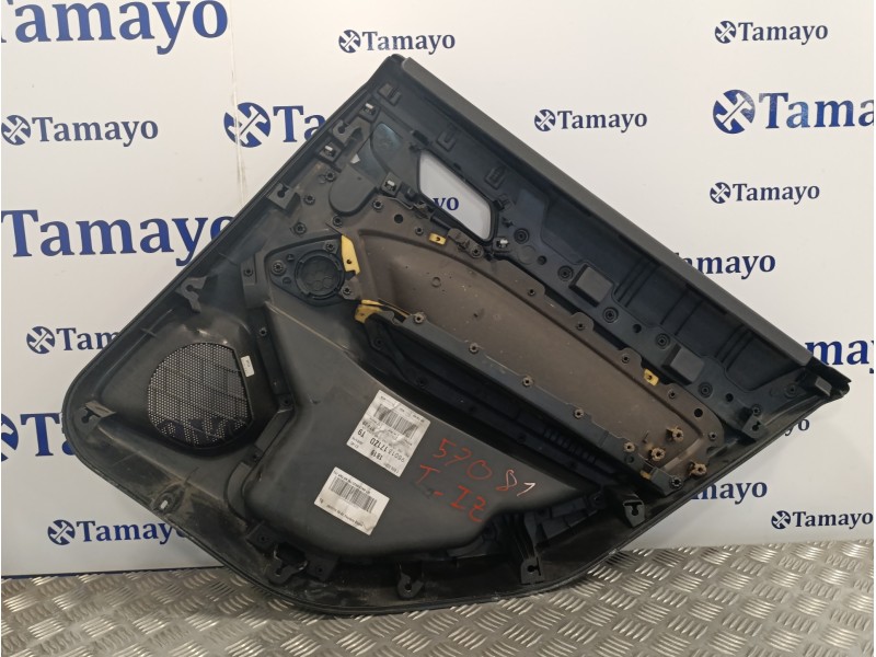 Recambio de guarnecido puerta trasera izquierda para peugeot 308 1.6 blue-hdi fap referencia OEM IAM 98013171ZD  