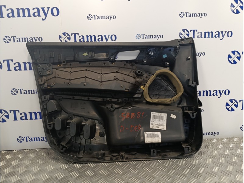 Recambio de guarnecido puerta delantera derecha para peugeot 308 1.6 blue-hdi fap referencia OEM IAM 98035500ZD  