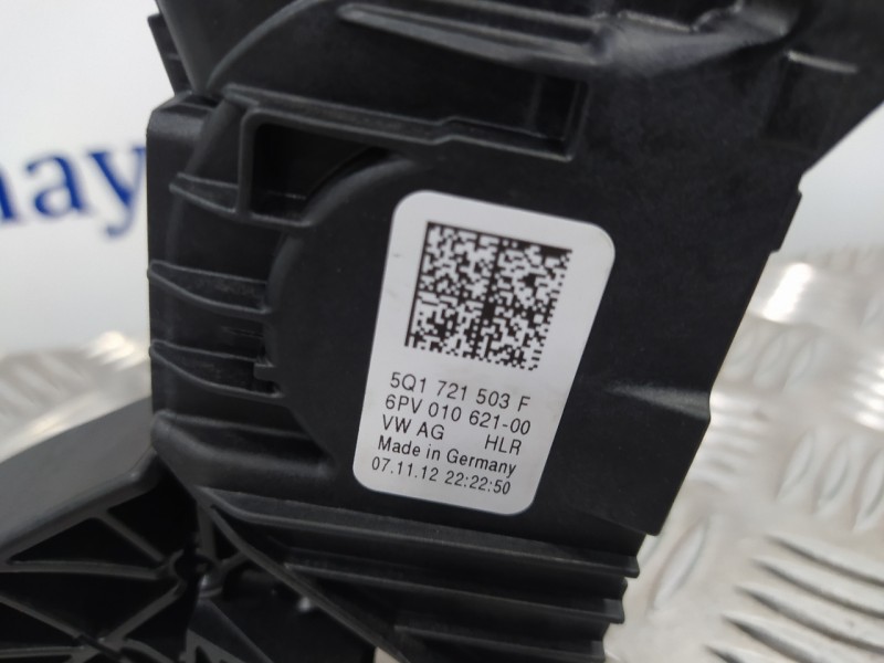 Recambio de potenciometro pedal para seat leon (5f1) 1.6 tdi referencia OEM IAM 5Q1721503F  6PV01062100