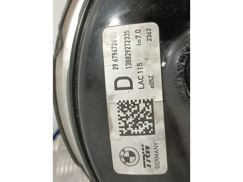 Recambio de servofreno para bmw serie 6 coupe (f13) (....) referencia OEM IAM 29679672603  679672603