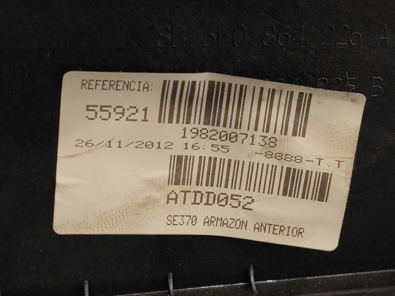 Recambio de palanca cambio para seat leon (5f1) 1.6 tdi referencia OEM IAM 5Q0711061E 5Q0711049AP 5F0864252