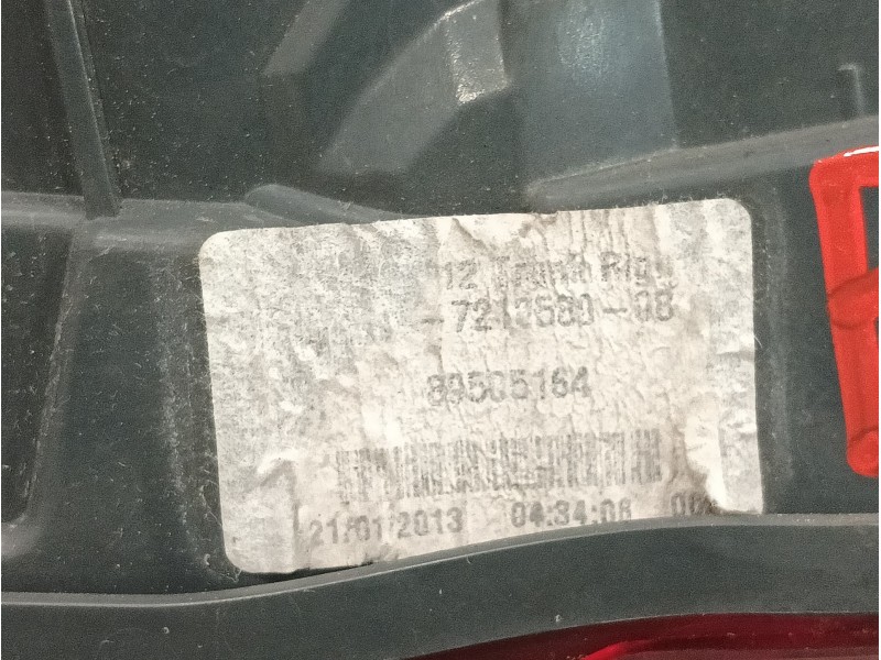 Recambio de piloto trasero derecho interior para bmw serie 6 coupe (f13) (....) referencia OEM IAM 89505164  63217210580