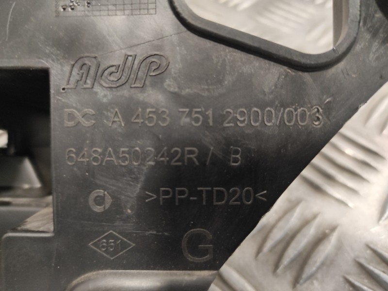 Recambio de refuerzo paragolpes delantero para smart forfour eq referencia OEM IAM A4537512900  648A50242R