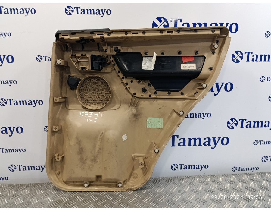 Recambio de guarnecido puerta trasera izquierda para land rover freelander (lr2) 2.2 td4 cat referencia OEM IAM 6H52274A31  