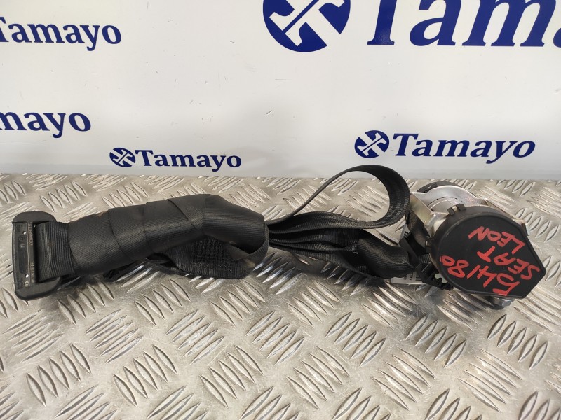 Recambio de cinturon seguridad trasero izquierdo para seat leon (5f1) 1.6 tdi referencia OEM IAM 6211806  