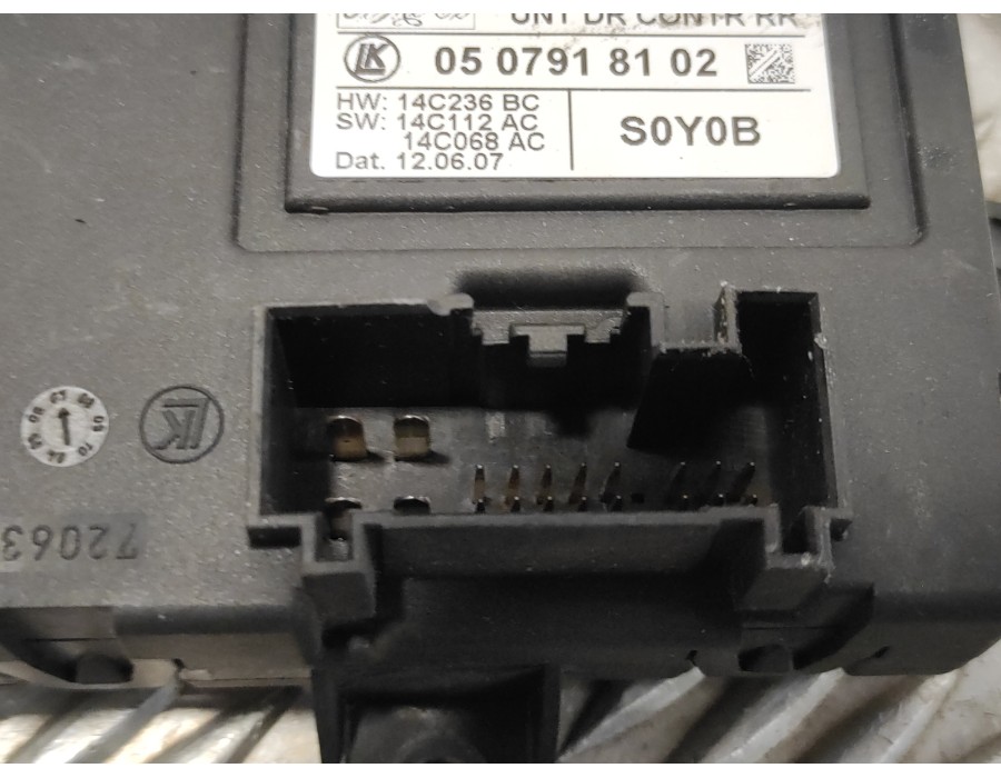 Recambio de modulo confort para land rover freelander (lr2) 2.2 td4 cat referencia OEM IAM 7G9T14B534BC  0507918102