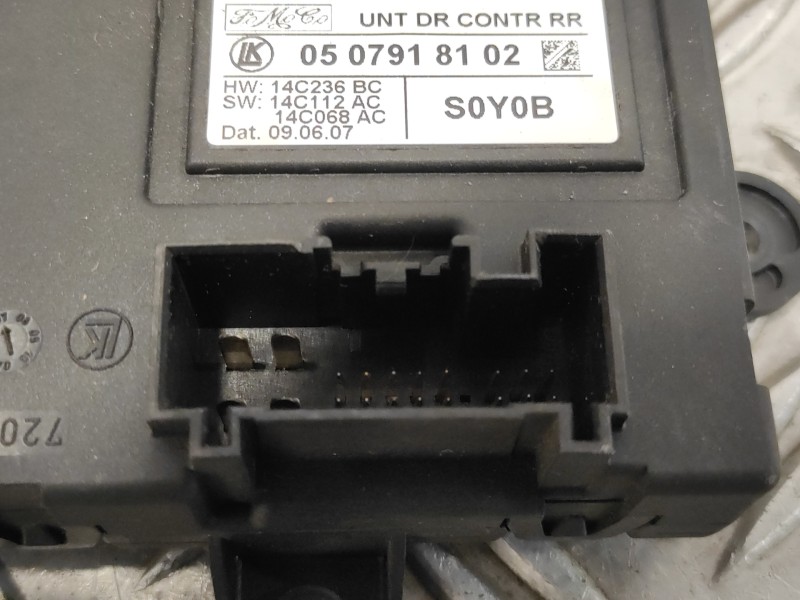 Recambio de modulo confort para land rover freelander (lr2) 2.2 td4 cat referencia OEM IAM 7G9T14B534BC  0507918102