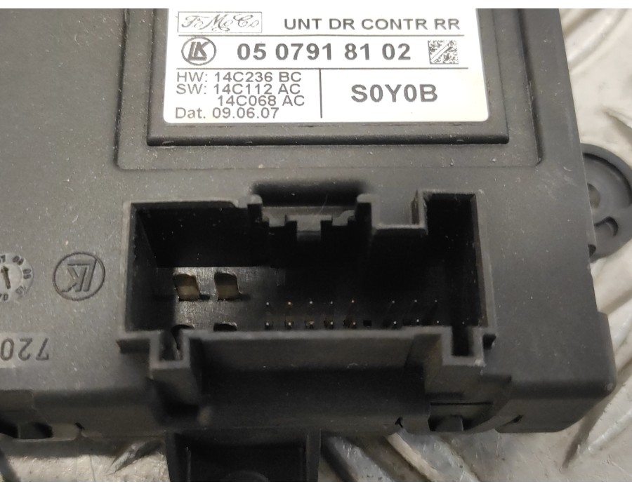 Recambio de modulo confort para land rover freelander (lr2) 2.2 td4 cat referencia OEM IAM 7G9T14B534BC  0507918102