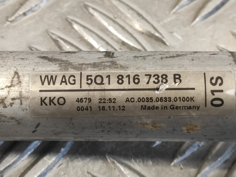 Recambio de tubos aire acondicionado para seat leon (5f1) 1.6 tdi referencia OEM IAM 5Q1816738B  