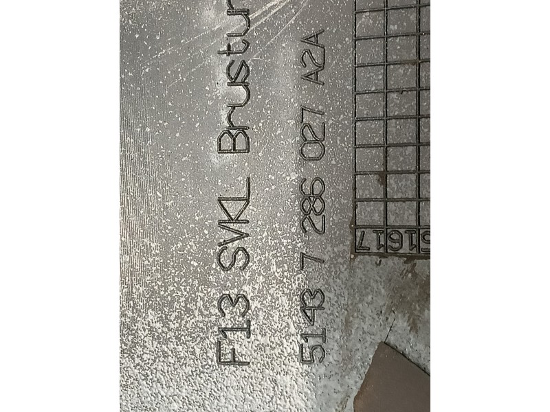 Recambio de guarnecido puerta trasera derecha para bmw serie 6 coupe (f13) (....) referencia OEM IAM 51437286027A2A  51437286027