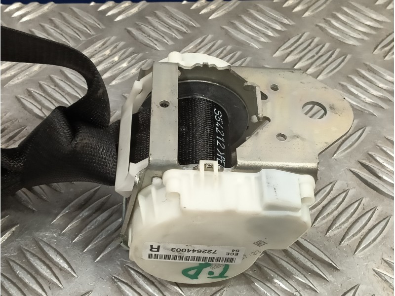 Recambio de cinturon seguridad trasero derecho para bmw serie 6 coupe (f13) (....) referencia OEM IAM 722644003  