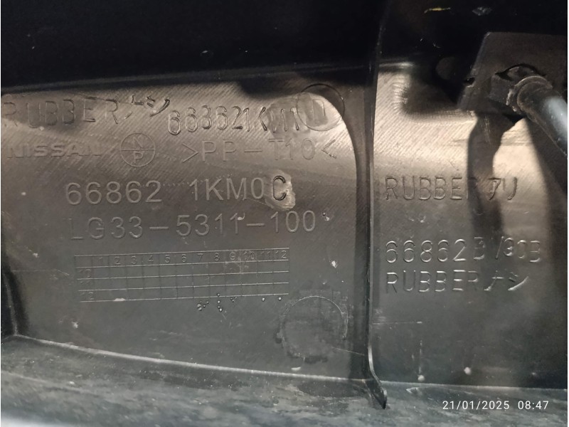 Recambio de torpedo para nissan juke (f15) referencia OEM IAM 668621KM1E  