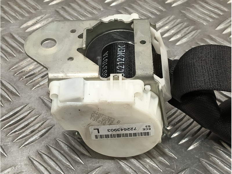 Recambio de cinturon seguridad trasero izquierdo para bmw serie 6 coupe (f13) (....) referencia OEM IAM 722643903  