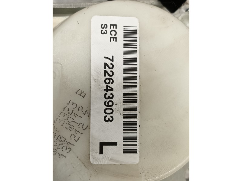 Recambio de cinturon seguridad trasero izquierdo para bmw serie 6 coupe (f13) (....) referencia OEM IAM 722643903  