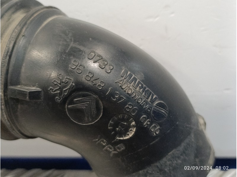 Recambio de tubo para citroën c3 picasso 1.6 hdi fap referencia OEM IAM 9684813780  