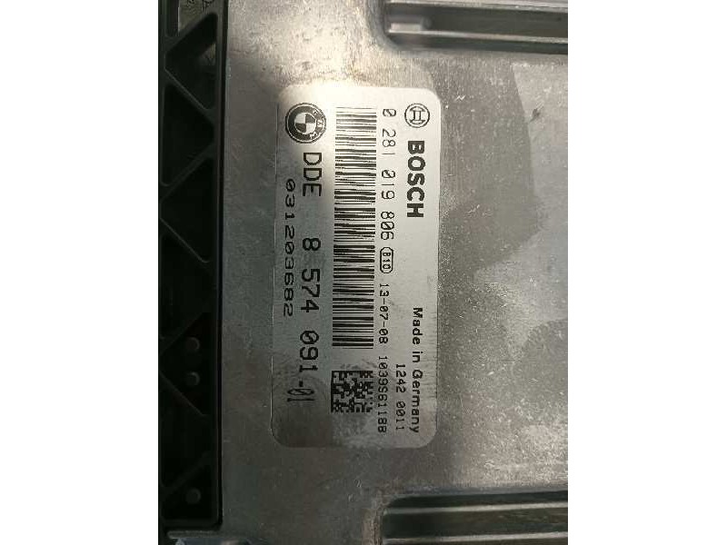 Recambio de centralita motor uce para bmw x3 (f25) referencia OEM IAM 8574091 1039S61188 0281019806