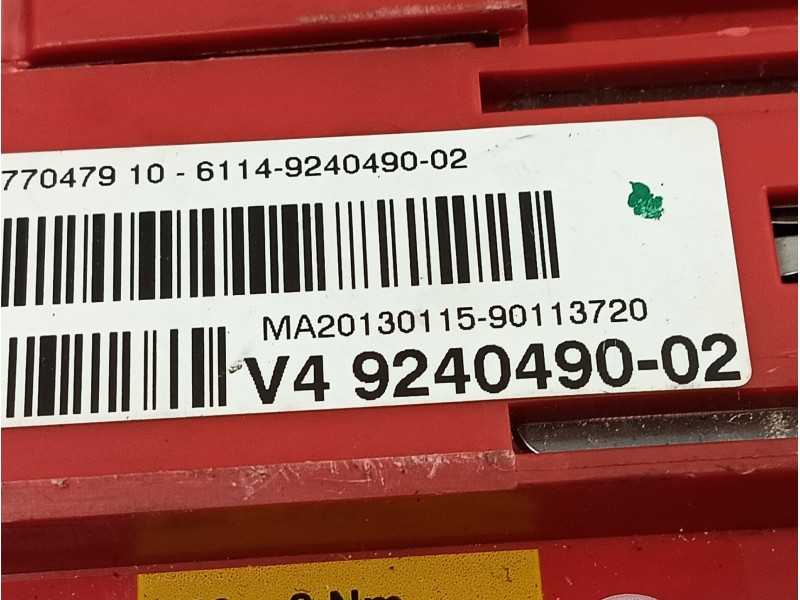 Recambio de caja reles / fusibles para bmw serie 6 coupe (f13) (....) referencia OEM IAM 9240490 19203000001 924049002