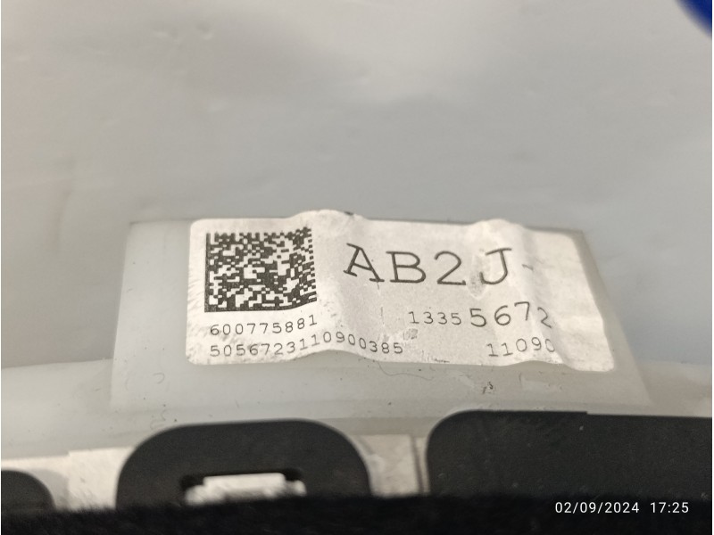 Recambio de cuadro instrumentos para opel astra j lim. 2.0 16v cdti referencia OEM IAM 13355672  600775881