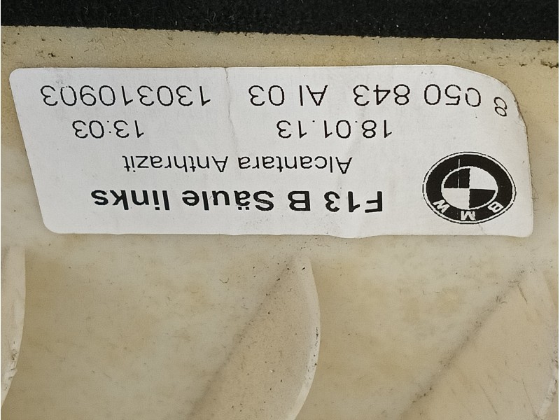 Recambio de moldura para bmw serie 6 coupe (f13) (....) referencia OEM IAM 130310903 8050843AI03 8050843