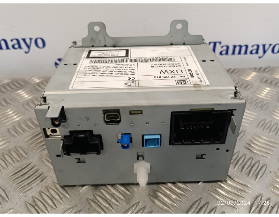 Recambio de sistema navegacion gps para opel astra j lim. 2.0 16v cdti referencia OEM IAM 22739813  453116246