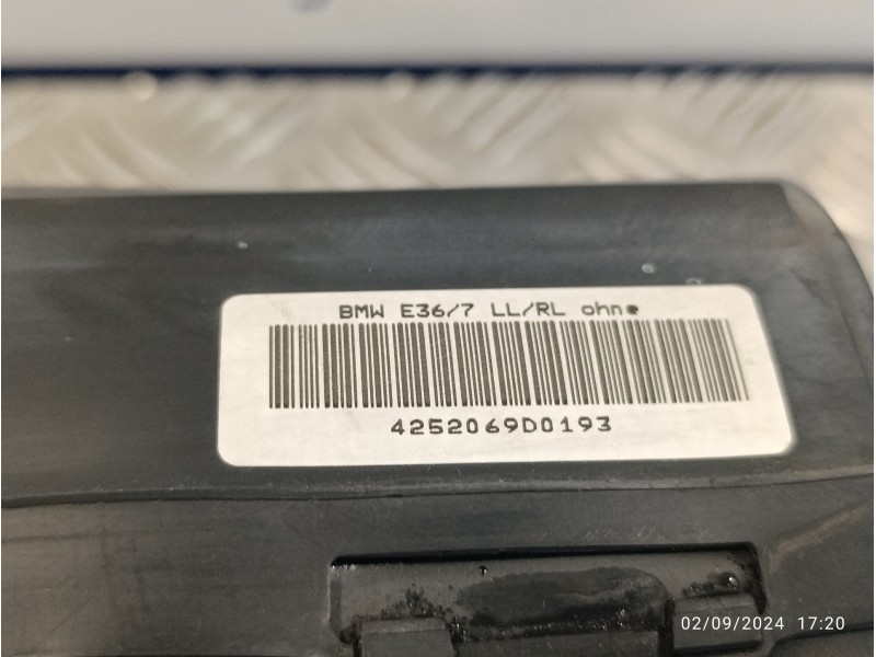 Recambio de airbag delantero derecho para bmw z3 roadster (e36) 1.9 16v cat referencia OEM IAM 3983999996  2004168C