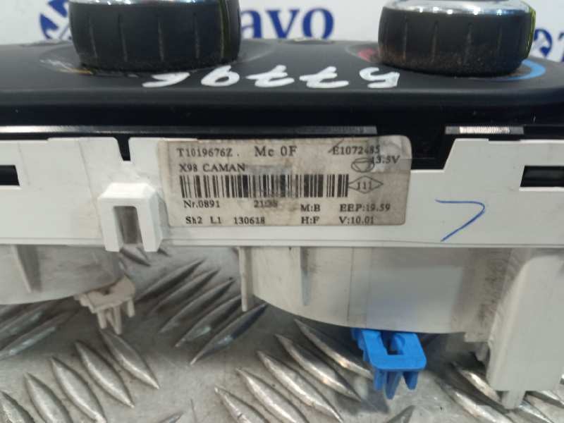 Recambio de mando climatizador para renault clio iv referencia OEM IAM T1019676Z  E1072485