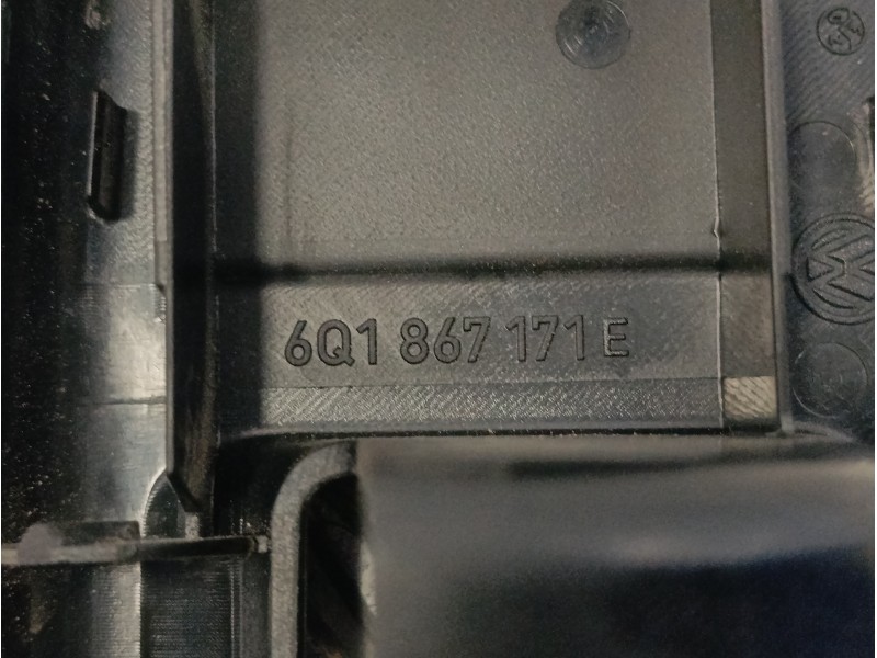 Recambio de mando elevalunas delantero izquierdo para volkswagen polo (9n3) 1.9 tdi referencia OEM IAM 6Q1867171E  