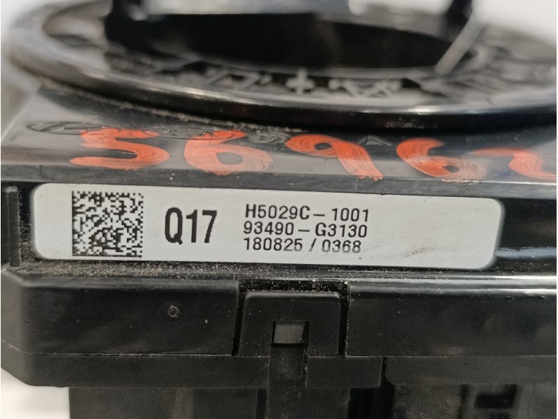 Recambio de anillo airbag para hyundai i30 fastback 1.4 tgdi cat referencia OEM IAM 93490G3130  H5029C1001