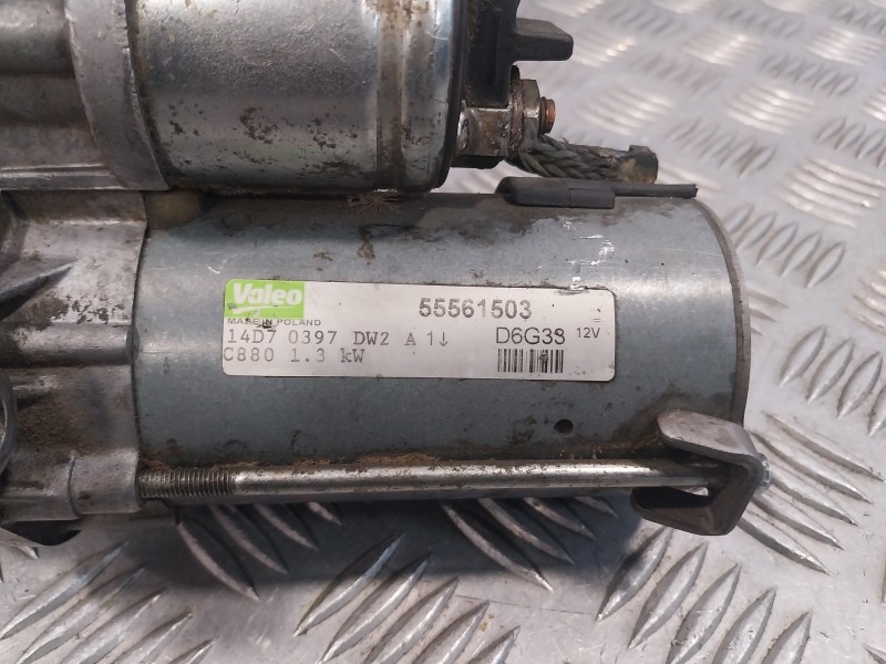 Recambio de motor arranque para opel corsa c referencia OEM IAM 55561503  