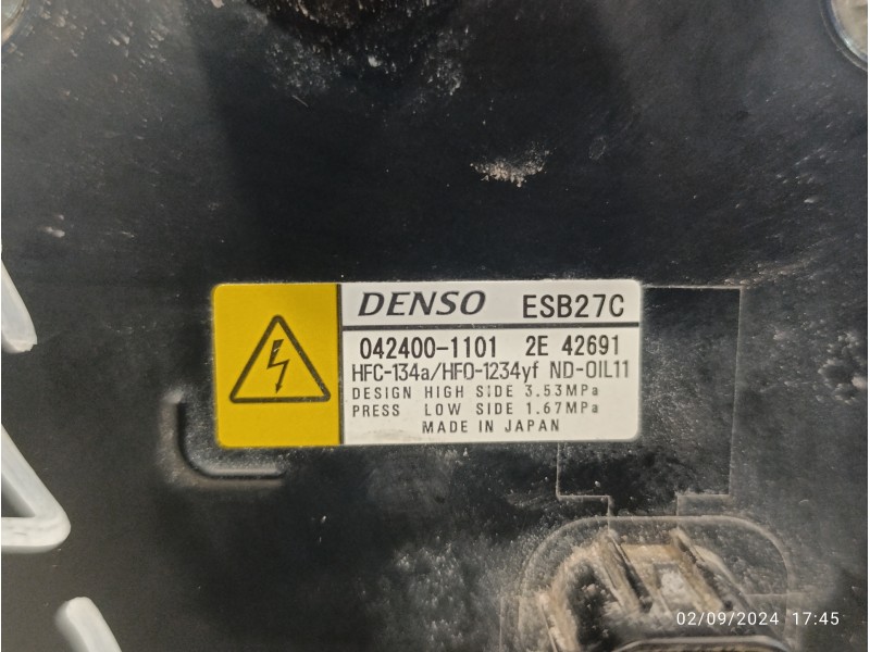 Recambio de compresor aire acondicionado para toyota rav4 referencia OEM IAM 0424001101  ESB27C